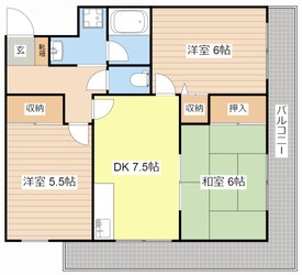 レークマンションの物件間取画像